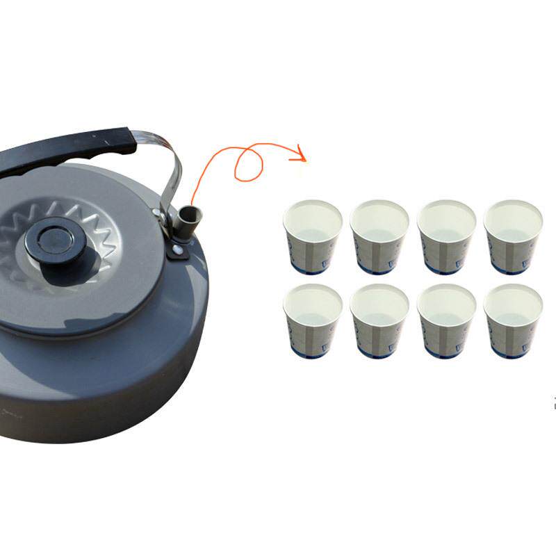 户外烧水壶套锅野茶壶量野营铝合金1.L户外烧水6大容咖外啡壶便携