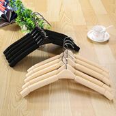 包邮 20个装 架 店海绵衣架裤 防滑无痕塑料米色衣挂加粗泡沫芳素 服装