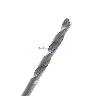 16Pcs White HSS Drill Steel Bit Twist 0.8 For 1.5mm Set