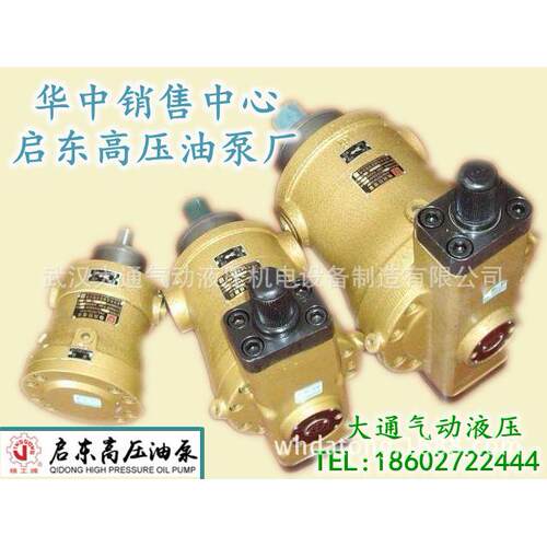 启东高压油泵 精工牌10YCY 25YCY 40YCY 63YCY 160YCY 250Y柱塞泵