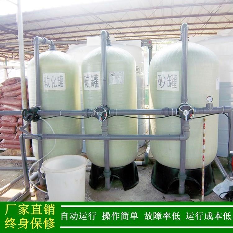 绿健厂家直销锅炉软化水机_10吨/小时除钙镁离子软化水设备