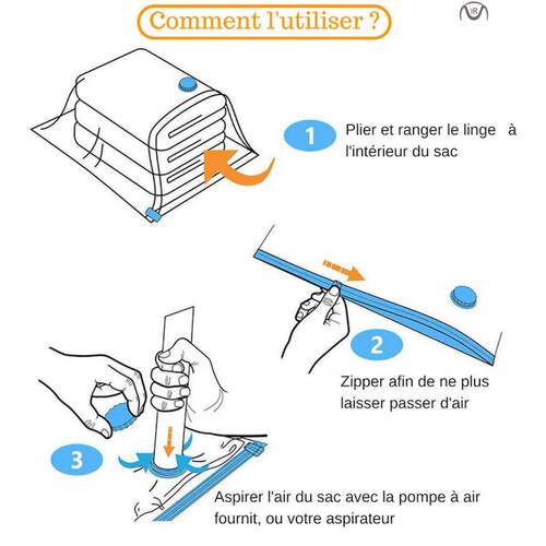 Vacuum Bag Foldable Compressed Storage Bag Seal Bags