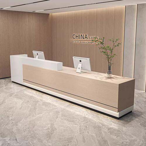 烤漆公司前台接待台办公室前台桌美容院吧台收银柜台酒店服务台定