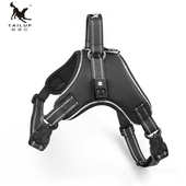 宠物用品led牛津布牵引出行马鞍中控大型犬狗狗新品 夜间背带胸易