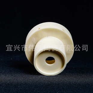 99氧化铝陶瓷管绝缘陶瓷结构件95电子陶瓷头厂家供应氧化铝陶瓷