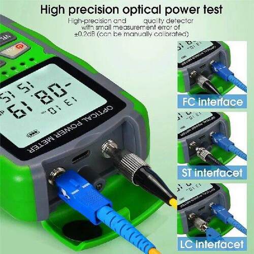ABHB-Rechargeable Portable Fiber Optic Cable Tester With