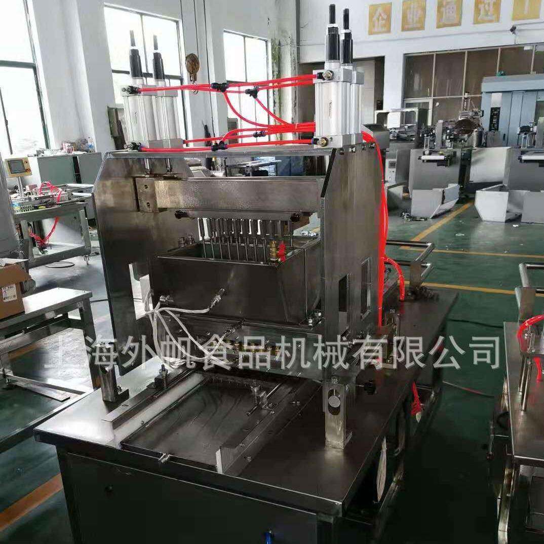 软糖浇注机/彩色水果味软糖浇注成型设备/半自动软糖浇注机