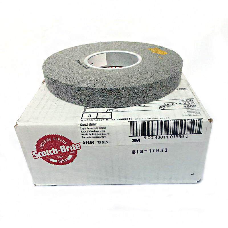 3M LD轮8x1x3 8S抛光轮 研磨轮 卷紧轮 LD 8S-F 200x25x75 8SEXL