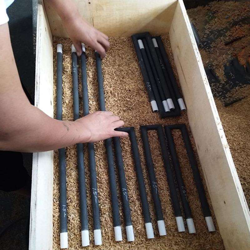 厂家直销U型硅碳棒马弗炉加热管窑炉配件大头棒等直径高温电炉棒图片