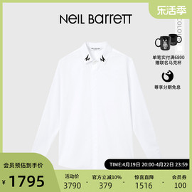 闪电系列neilbarrett尼奥贝奈特2023春夏，男式长袖衬衫