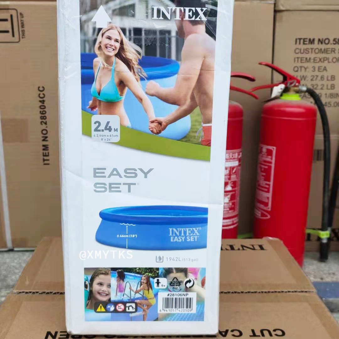 INTEX28106户外野营家庭充气游泳池 8