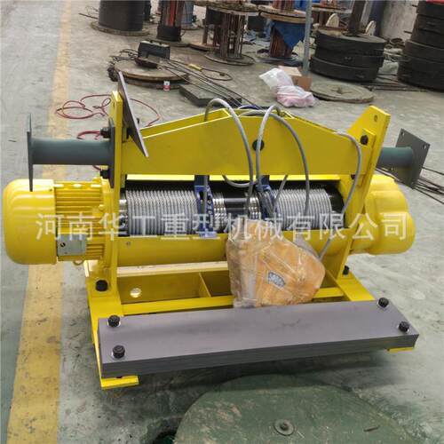 电动葫芦应用16t*12m方箱葫芦1.5立方电动马达抓斗配4.5kw葫芦