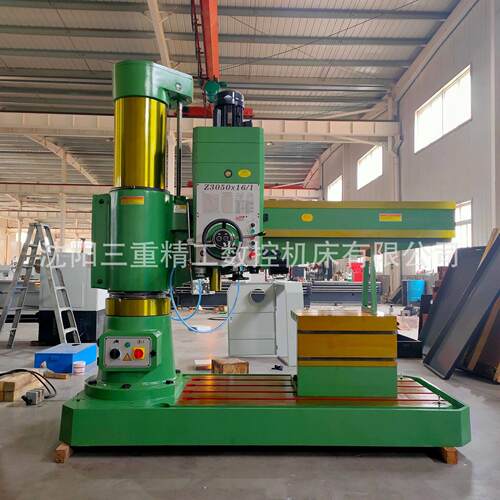 沈阳三重Z3050X16摇臂钻床 渗碳齿轮 液压控制全自动摇臂钻床现货