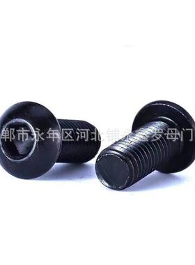 M4*8*10*2*16菇IJT*20*25*30*145*50盘头钉内六角蘑头螺ISO7380螺