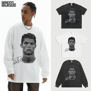 Big Head Ronaldo T-Shirt Vintage Tee Unisex Soccer Shirt