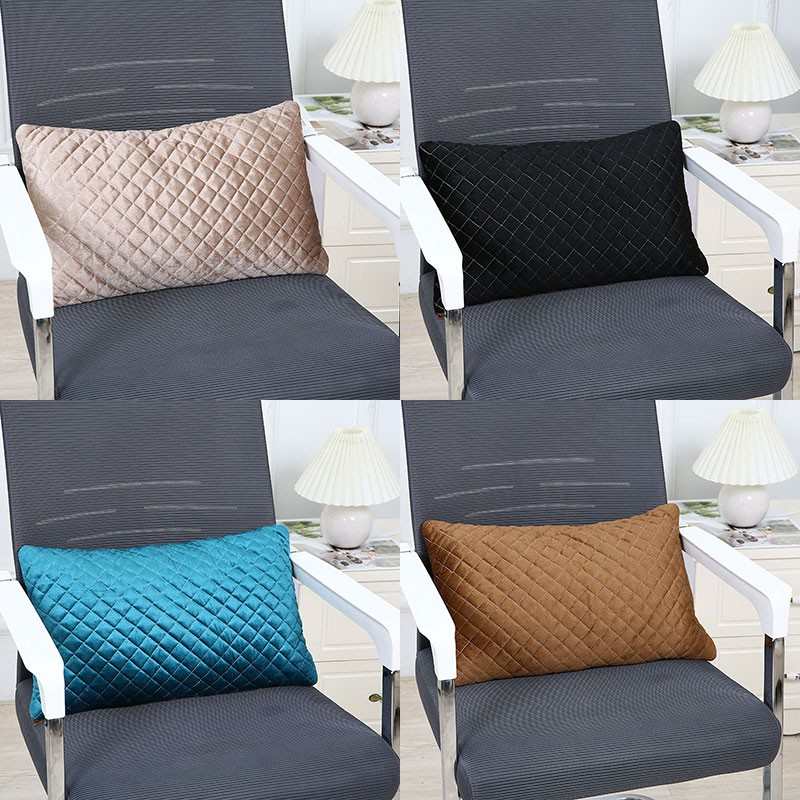 冬季护腰靠垫办公室腰靠腰枕靠腰垫夏天汽车腰部靠枕座椅子靠背垫