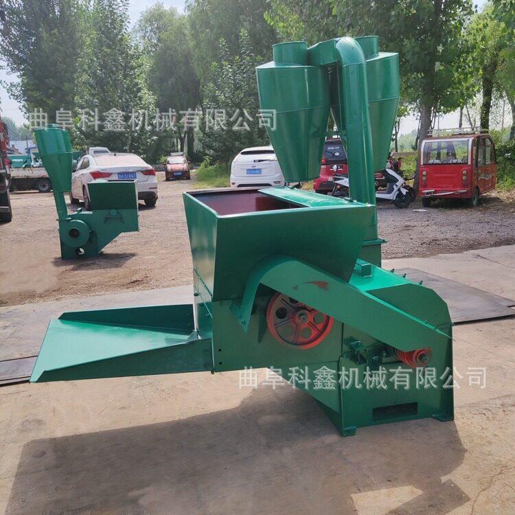 猪牛羊打草粉糠机沙克龙玉米棒粉碎机自动进料麦草碎草机科鑫