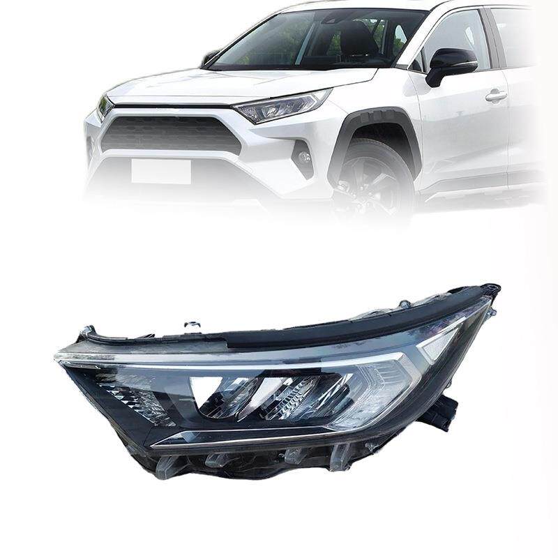 适用白色欧版2020年款丰田荣放RAV4汽车LED前大灯半总成