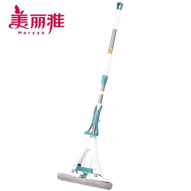 美丽雅大器大时代胶棉拖把大号加长海绵墩布泡沫厨房卫生间专用