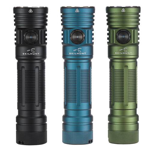 思凯特M300 V4色温可选磁吸充电21700便携手电筒SKILHUNT