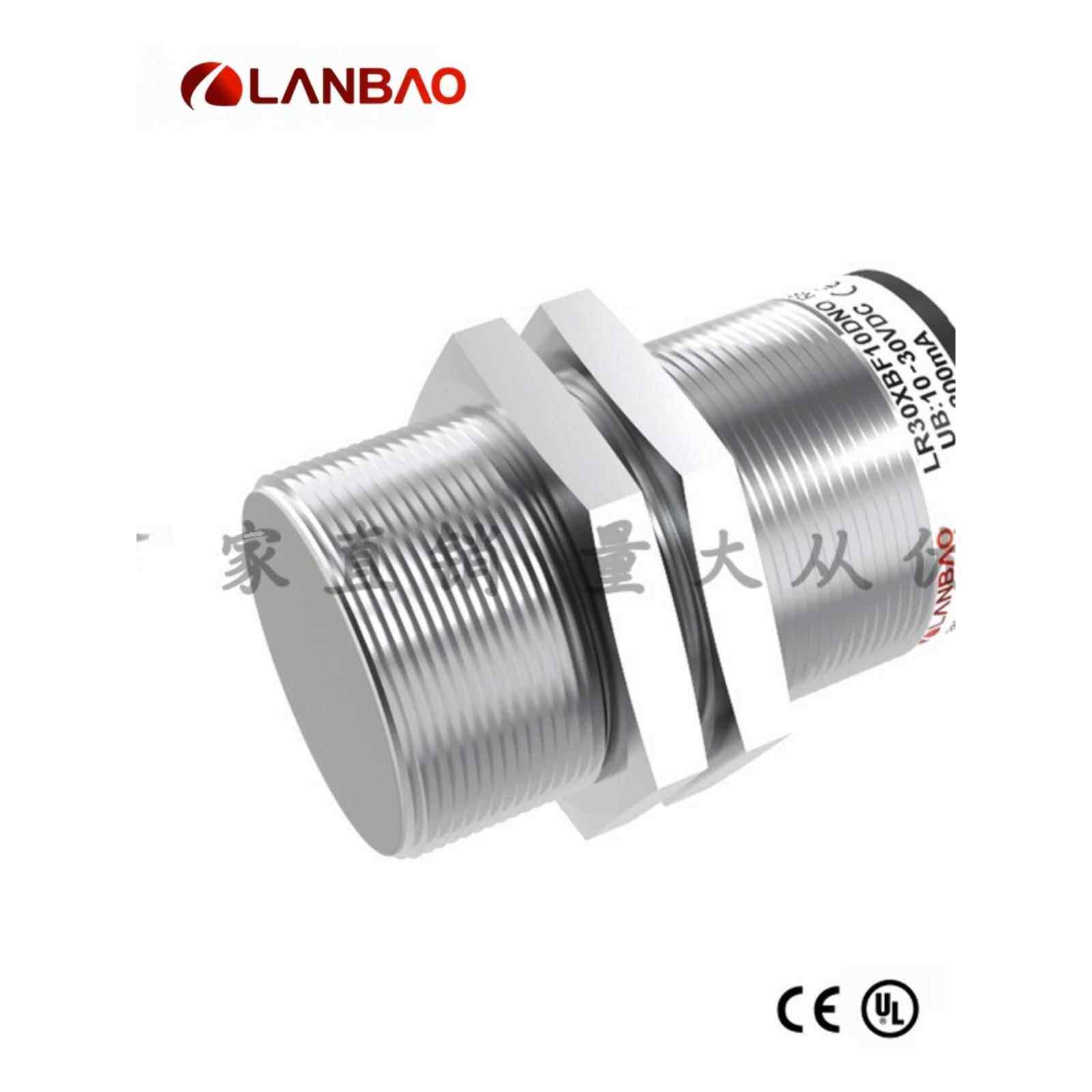 上海兰宝LR30XCF22DPOY远距离型传感器埋入22mm 金属电感接近开关
