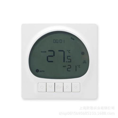 欣勒XL-216/218三速开关风机盘管温度控制面板触控可调温智能
