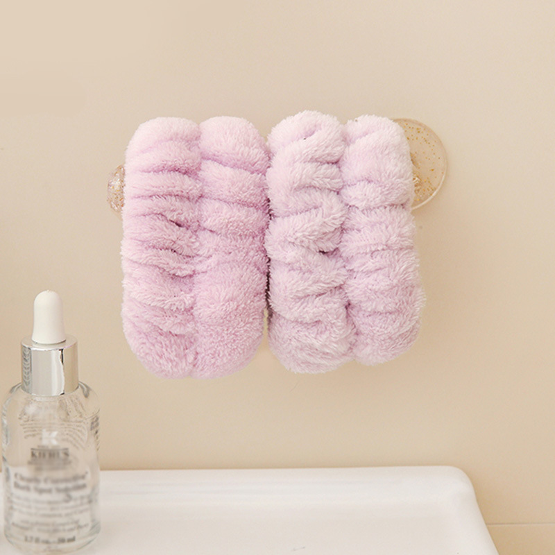 三利毛巾纯色手腕手腕干发毛巾