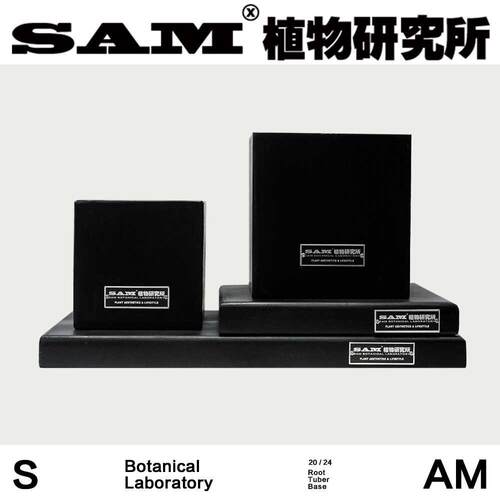 块根陈列台/实木底座/家居陈列装饰/植物高低错落陈列拍摄