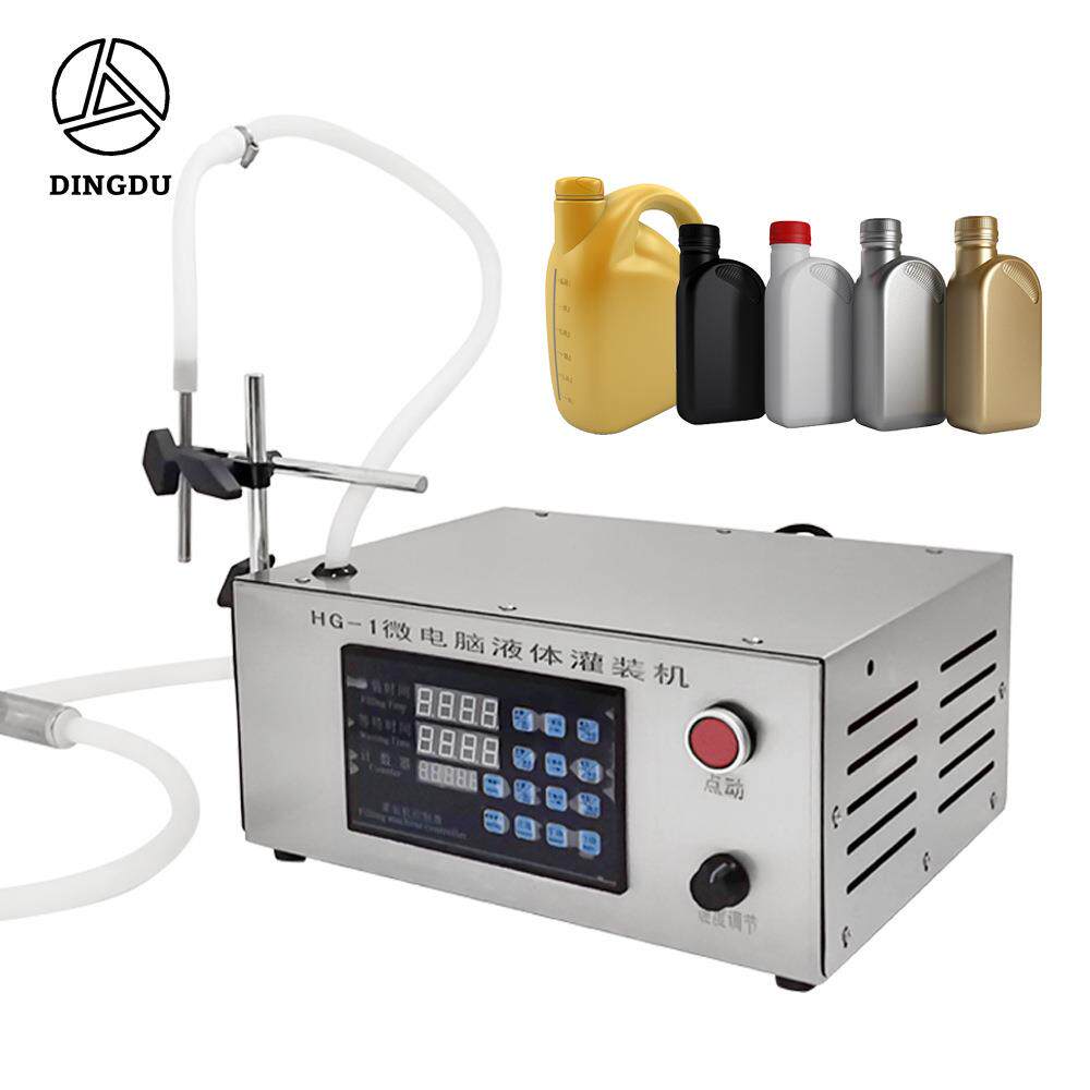 HG-1酒精凝胶洗手液洗洁精玻璃水防冻洗车液分装机润滑油灌装机