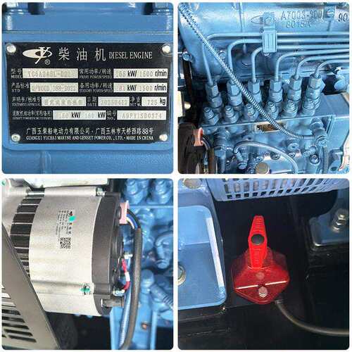 柴柴油发电机组15BC-200GF00kw200kva3玉0千瓦40600KW静音箱柴油0