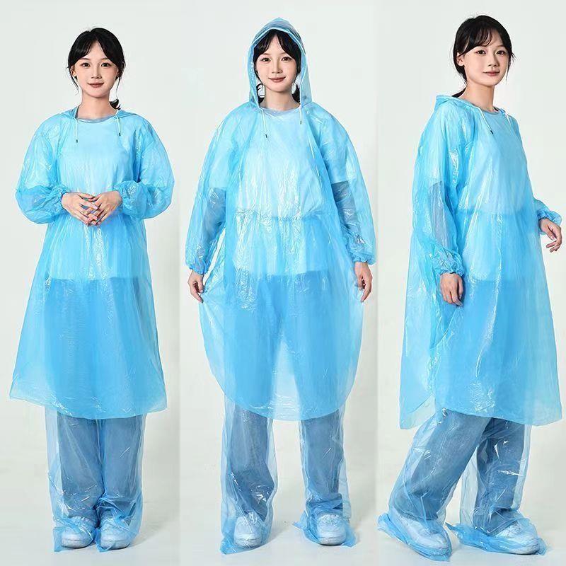 一次性雨衣机加厚卡片雨衣设备压缩便携成人长款雨服机器透明雨披