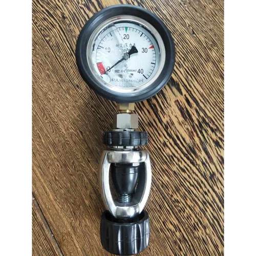测压表 充气用压力表 单表 潜水铝合金气瓶剩余压力 氧气罐仪表