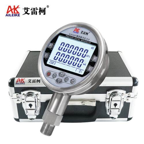 艾雷柯精密数字压力计ALKC400T数显压力标准表实验室计量0.05级