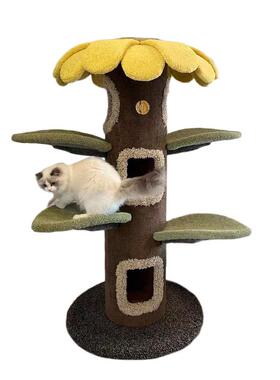 正品白猪 阳商店 猫的树Camily猫爬太花猫树猫咪抓板可定制猫窝城