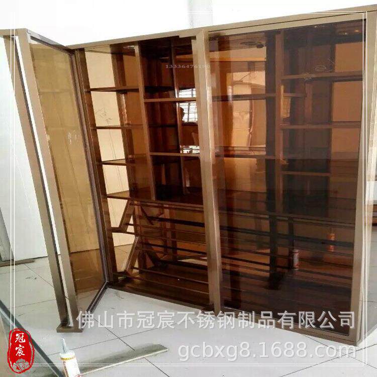 不锈钢异型酒柜 不锈钢造型柜子 专业不锈钢制品