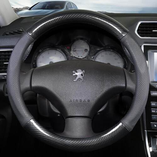 东风标致408方向盘套308 301 308s 3008 2008标志508冬季毛绒把套