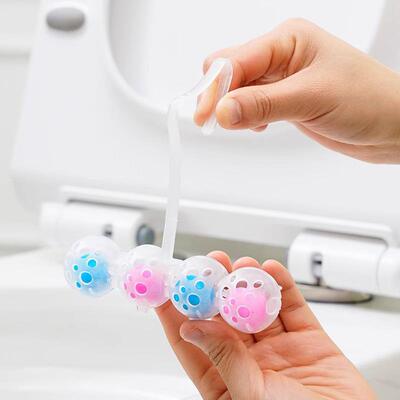 Hanging Colorful Toilet Bowl Cleaner, Bathroom Deodorizer an
