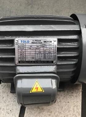 原装TOLD电机马达 AEEF-AC 2.2KW 3-PHASE INDUCTION MOTOR