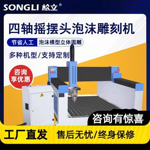 125泡沫数控雕刻机广告保丽龙全自动圆浮雕立体消失模具cnc切割
