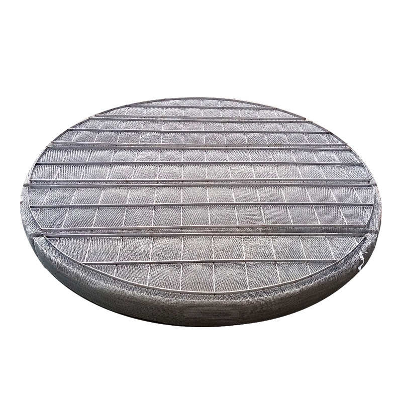 定制不锈钢丝网除沫器304316L塔内件气液分离丝网除雾阻火器厂家