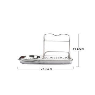 OX奥不锈钢水收纳架厨房置O物沥架清洁刷晾秀放家用整理神器 正品