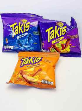 Takis FUEGD 28.4G美国零食辣味玉米棒即食小吃