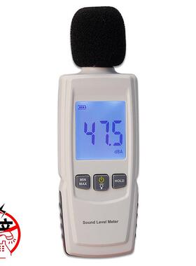 大屏显计示噪声测量G你M1352迷声级分盛测噪贝仪 数字音计