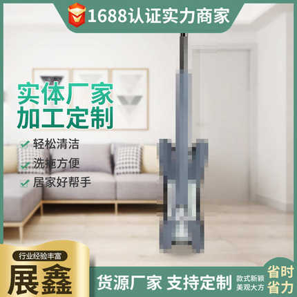 蝴蝶拖把自动拧水懒人免手洗家用拖把干湿两用一拖净拖地不留水印