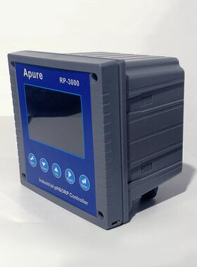 Apure在线ph酸度计RP-3000双通道PH/ORP控制器水处理工业PH监测仪