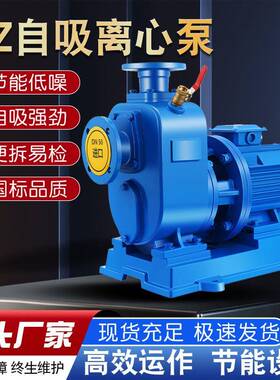 BZ自吸增压泵高效节能自吸泵稳定耐用抽水泵工业级大吸力自吸水泵
