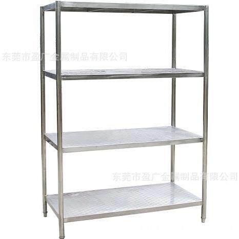 厂家直销不锈钢货架_不锈钢折叠手推车_不锈钢工作台_ 平板推车盈