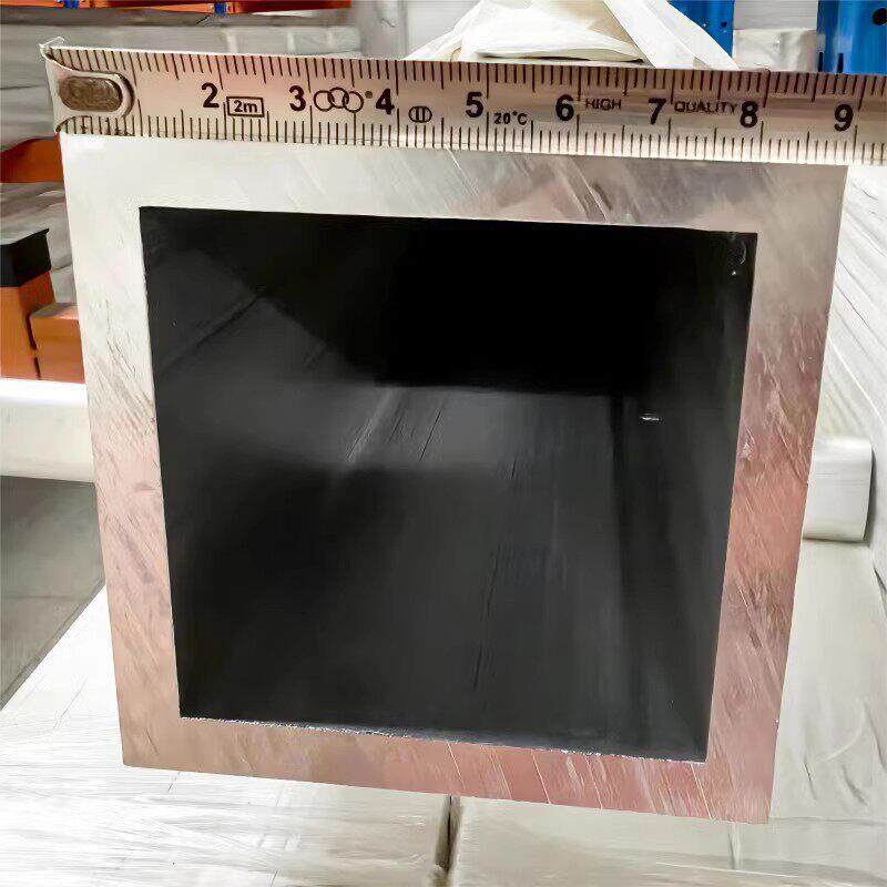现货加厚铝方管80x80x8.0 90x90x9.0 100x100型材空心铝扁管型材