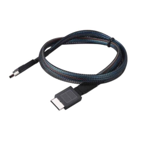 Oculink 转接线SFF8611 转SFF8611 服务器阵列卡主板背板连接线