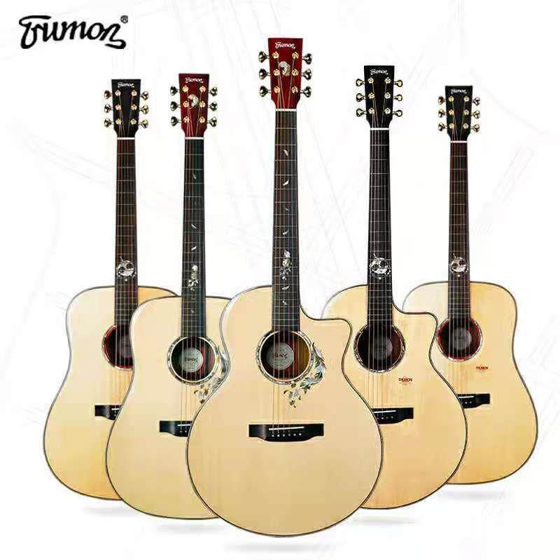 trumon楚门吉他2.0升级版单板民谣旅行电箱准全单指弹学生入门d35
